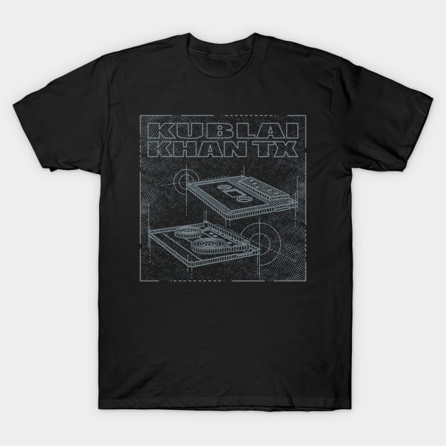 Kublai Khan TX - Technical Drawing T-Shirt by Vector Empire